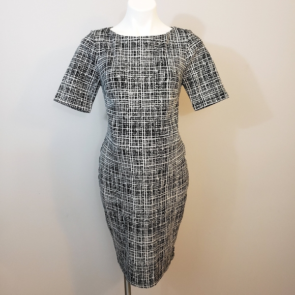 A Pea in the Pod Maternity Sheath Dress Black Med - Picture 2 of 9